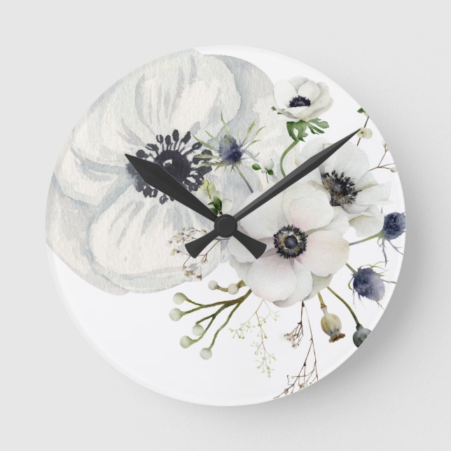 Relógio Redondo Dove Cinza Phantasy (Frente)