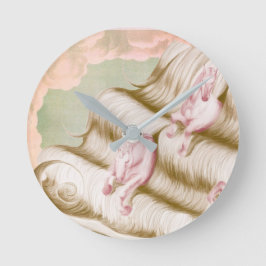 Relógio Redondo Dreamcore Pastel Clock – Celestial sagitarius