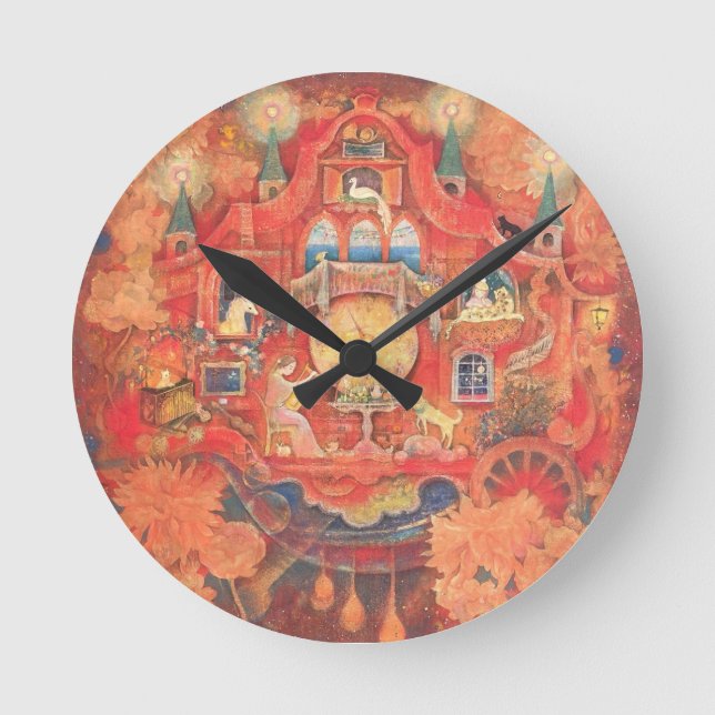 Relógio Redondo Dreaming Clock: The Automaton of Memories (Frente)