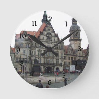 Relógio Redondo Dresden Germany Wall Clock