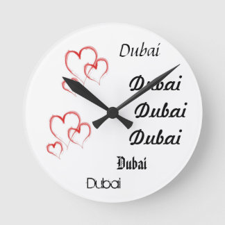 Relógio Redondo Dubai