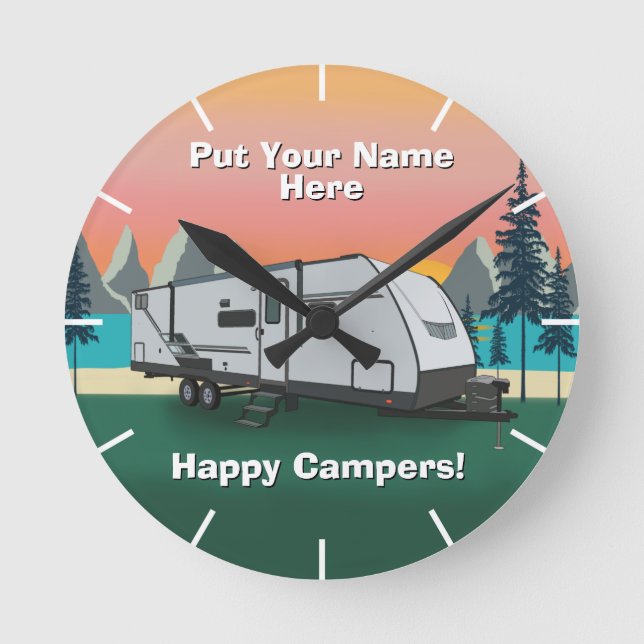 Relógio Redondo Dutchmen Kodiak 28SBH Design (Frente)