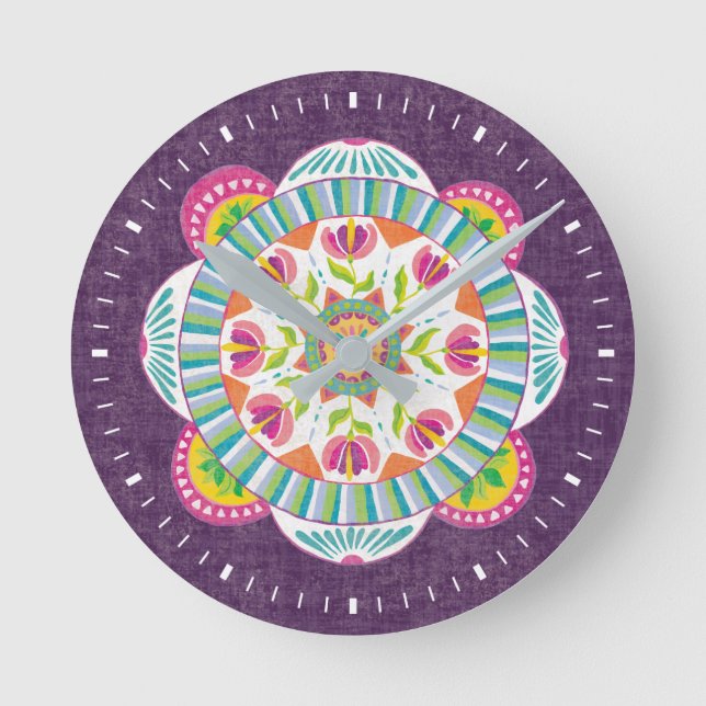 Relógio Redondo É como Frida III (Frente)