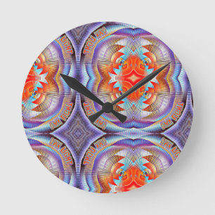 Relógio Redondo É o seu próprio show de luz!