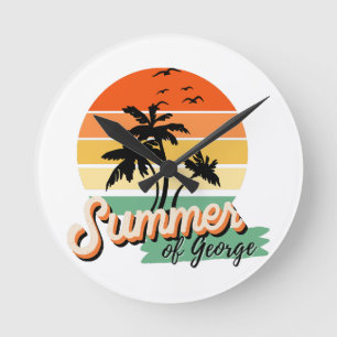 Relógio Redondo É o Verão de George