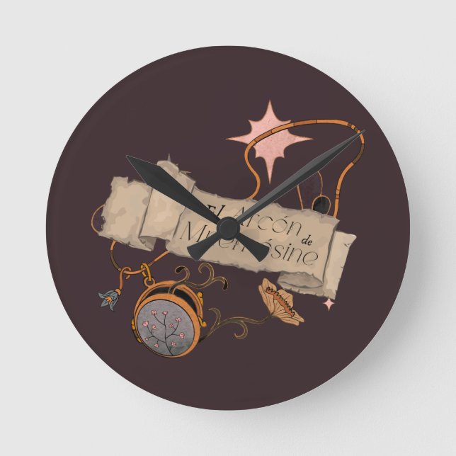 Relógio Redondo El arcón de Mnemósine (Frente)