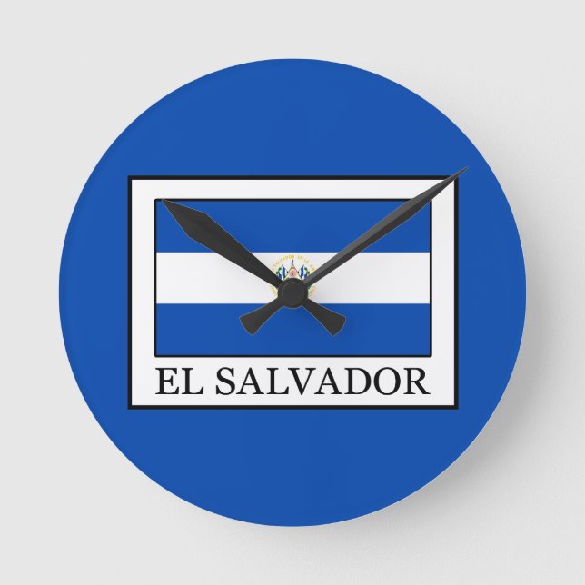 Relógio Redondo El Salvador (Frente)