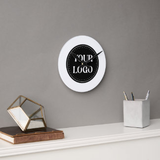 Relógio Redondo elegante, moderno, refinado e editável.