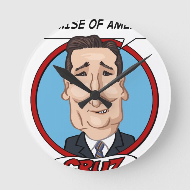 Relógio Redondo Eleição 2016 presidencial (Frente)