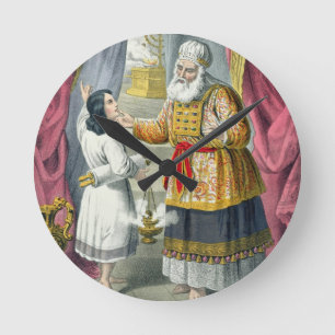 Relógio Redondo Eli questionando Samuel sobre a visão, de