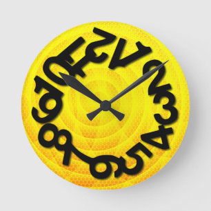 Relógio Redondo Embrulhado