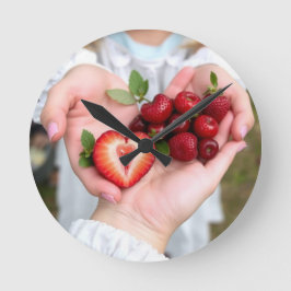 Relógio Redondo Emely – Die Erdbeerprinzessin