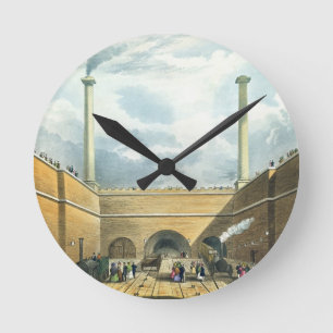 Relógio Redondo Entrada da estrada de ferro no monte da borda,