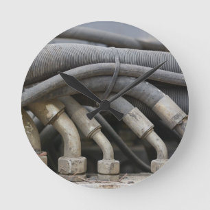 Relógio Redondo Equipamento hidráulico