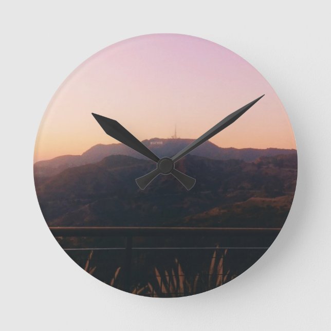 Relógio Redondo Era uma vez em Hollywood (Frente)