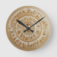 Escudo de Aquiles em Porcelana Estilo Antigo