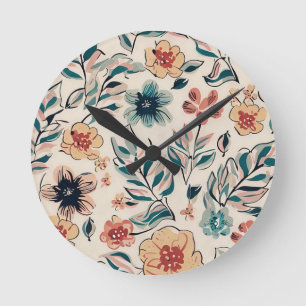 Relógio Redondo Estação primavera