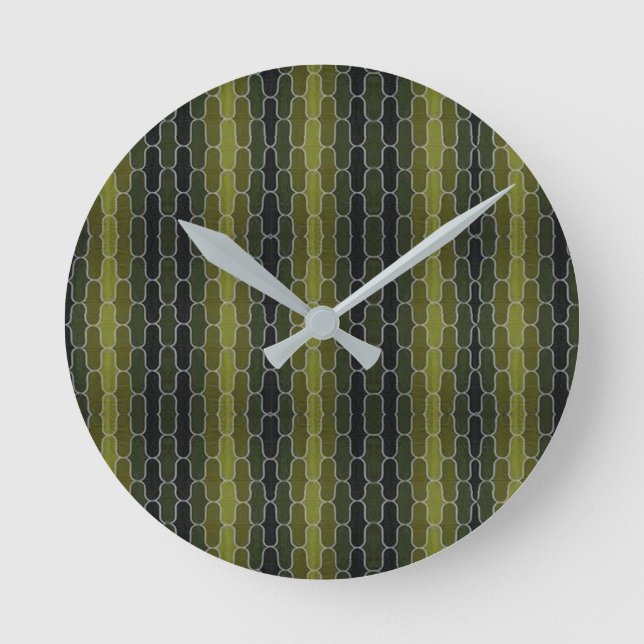 Relógio Redondo Estilos Clássicos de Rolagem (Frente)