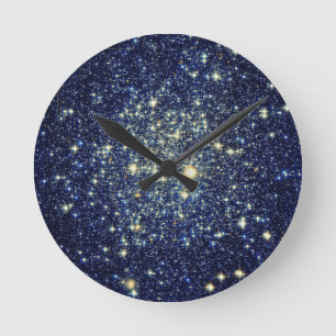 Relógio Redondo Estrelas