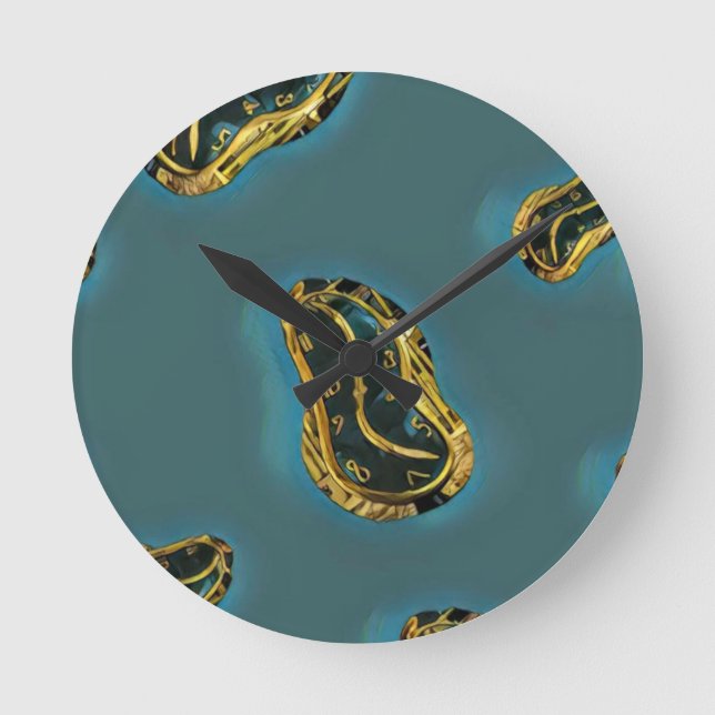 Relógio Redondo Eterno (Frente)