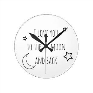Relogios De Parede Frases Do Amor Zazzle Com Br