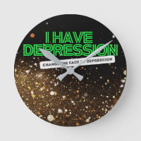 EU TENHO DEPRESSION_ Clock