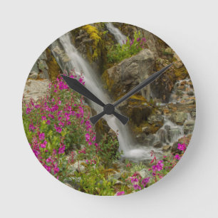 Relógio Redondo EUA, Alasca, Parque Nacional da Baía de Glacier. A