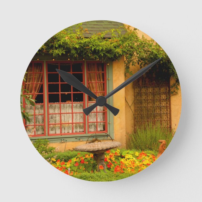 Relógio Redondo EUA, Washington, Woodinville, Herbfarm (Frente)