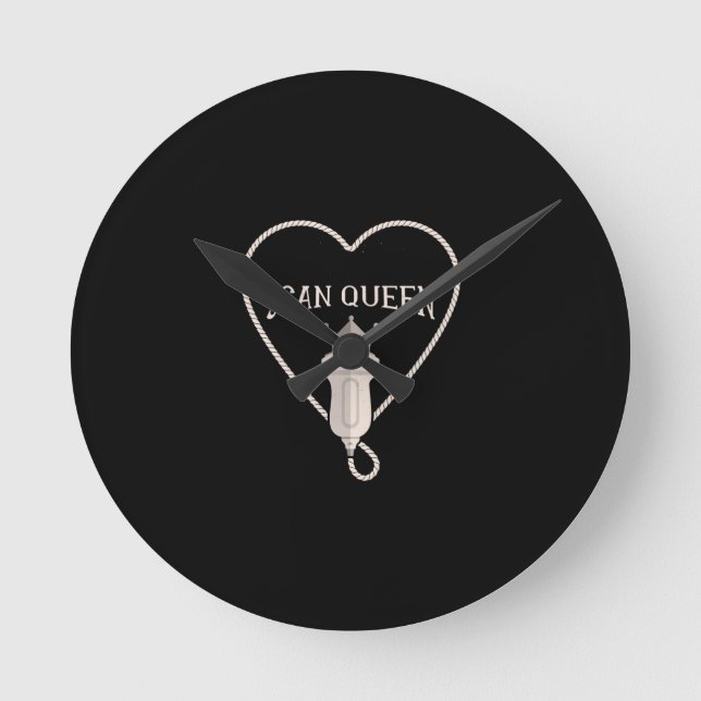 Relógio Redondo Examinar Ultrassom (Frente)