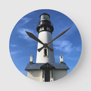 Relógio Redondo Farol Yaquina Head, Newport, Oregon