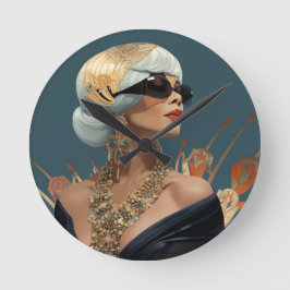 RELÓGIO REDONDO FASHION - ESQUE #1