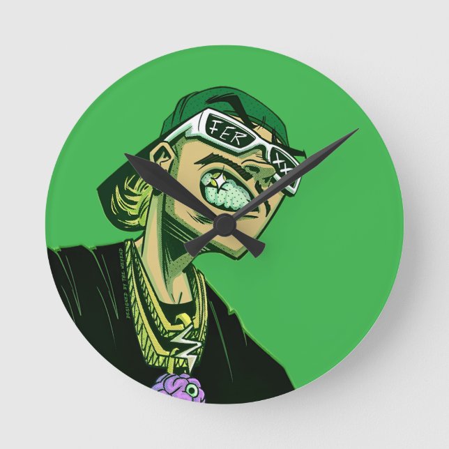 Relógio Redondo Feid Ferxxo (Frente)