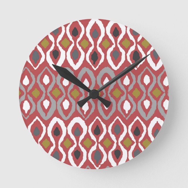 Relógio Redondo fenda de chili (Frente)