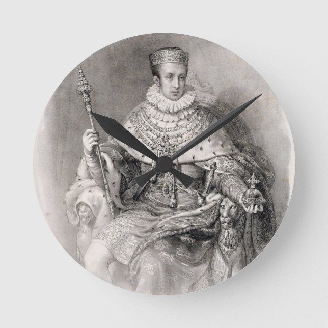 Relógio Redondo Ferdinand I (1793-1875), Rei da Lombardia-Venetia, (Frente)