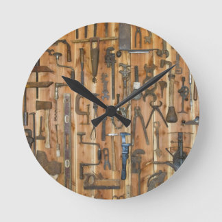 Relógio Redondo Ferramentas do comércio