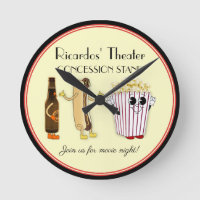 Filme Teatro Concessão Stand Hotdog Popcorn