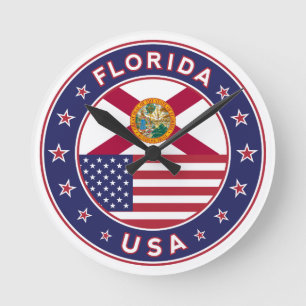 Relógio Redondo Flórida