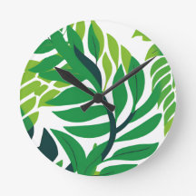 Folhas tropicais e plantas