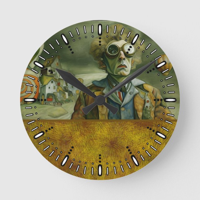 Relógio Redondo Forboarding (Frente)