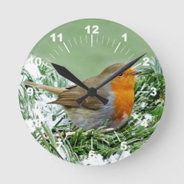 Relógio Redondo Foto de Robin Pine Snow