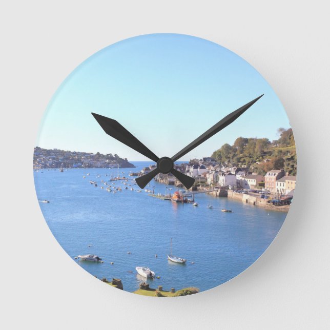 Relógio Redondo Fowey Wall Clock (Frente)