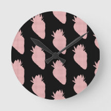 Framboesas rosadas de polka