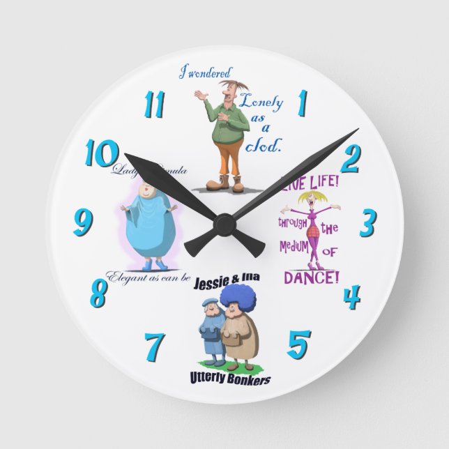 Relógio Redondo Fraochy Bay Clock (Frente)