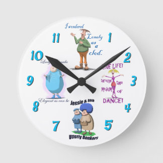 Relógio Redondo Fraochy Bay Clock