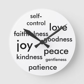 Relógio Redondo Fruta do pulso de disparo do espírito