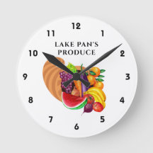 Fruta Vegetables Produz Logotipo Cornucopia da Loj