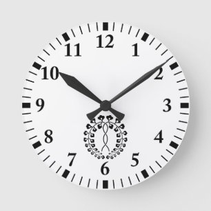 Relógio Redondo Fujistéria Ichijo