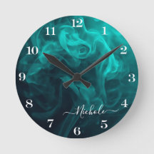 Fumaça Teal Personalizada