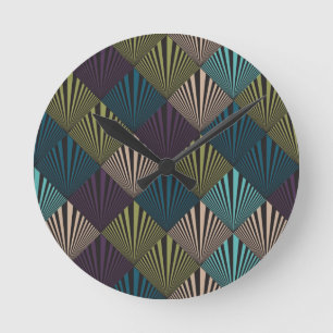 Relógio Redondo Fundo do pop art