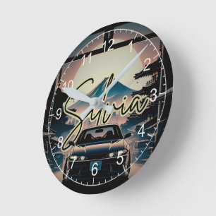 Relógio Redondo Gabinete S (espinha dorsal da cultura derivante)